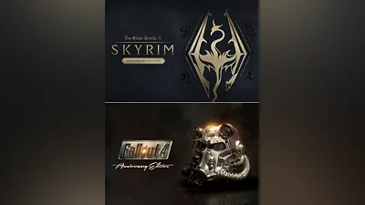 Комплект The Elder Scrolls&nbsp;V: Skyrim Anniversary Edition и Fallout&nbsp;4: Anniversary Edition