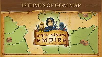 Eight-Minute Empire: Isthmus of Gom Map