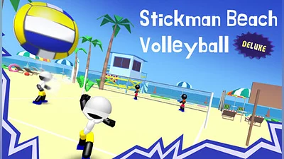 Stickman Beach Volleyball