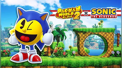 PAC-MAN WORLD 2 Re-PAC - Sonic the Hedgehog Collaboration Set