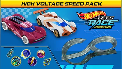 Hot Wheels Let's Race : Ultimate Speed - High Voltage Speed pack