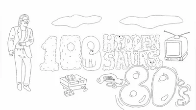 100 Hiddensaurs - Eighties