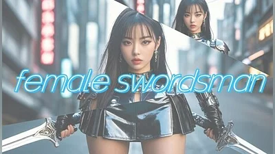 female swordsman