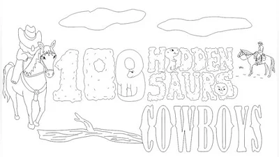 100 Hiddensaurs - Cowboys