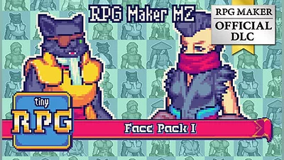 RPG Maker MZ - TinyRPG - Face Pack I