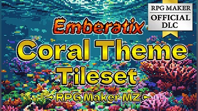 RPG Maker MZ - Emberatix - Coral Theme Tileset