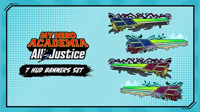 MY HERO ACADEMIA: All’s Justice - 7 HUD Banners Set