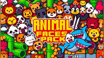 Game Over Please - Animal Faces Pack