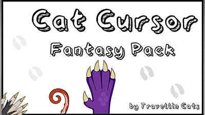 Cat Cursor by Travellin Cats - Fantasy Pack