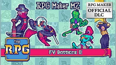 RPG Maker MZ - TinyRPG - FV Battlers II