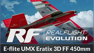 RealFlight Evolution - E-flite UMX Eratix 3D FF 450mm