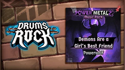 Drums Rock: Power Metal 2 Music Pack