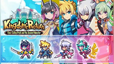 Kingdom's Return - "Azure Striker Gunvolt" Crossover Character Skin
