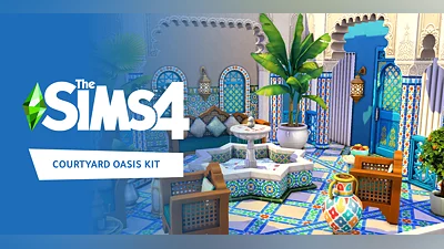 The Sims 4 Courtyard Oasis Kit (PC) [North America] [Standard]