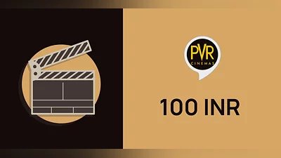 PVR Cinemas Gift Card 100 INR [India] [Standard]