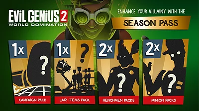 Evil Genius 2 Season Pass (PC) [Global] [Standard]