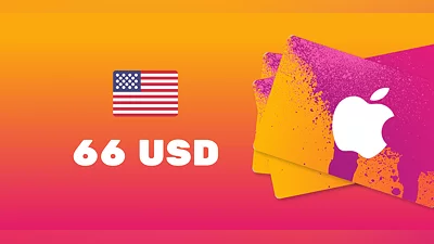Apple iTunes Gift Card 66 USD [United States] [Standard]
