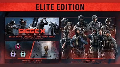 Tom Clancys Rainbow Six Siege X Elite Edition (PC) [Global] [Standard]