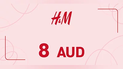 H and M Gift Card 8 AUD [Australia] [Standard]