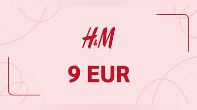H and M Gift Card 9 EUR [Italy] [Standard]