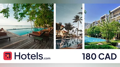 Hotelscom Gift Card 180 CAD [Canada] [Standard]