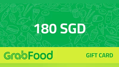 GrabFood Gift Card 180 SGD [Singapore] [Standard]